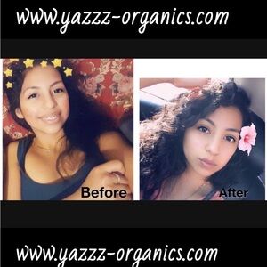 Yazzz handcrafted organic hair kit: shampoo conditioner and balm